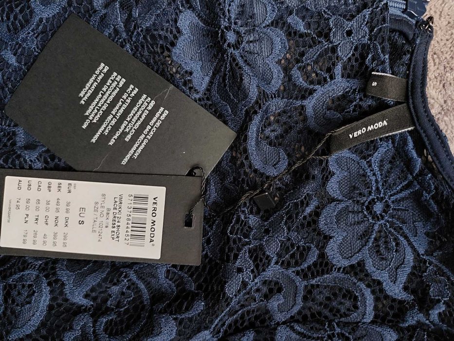 Nowa sukienka Vero Moda koronka rozmiar S