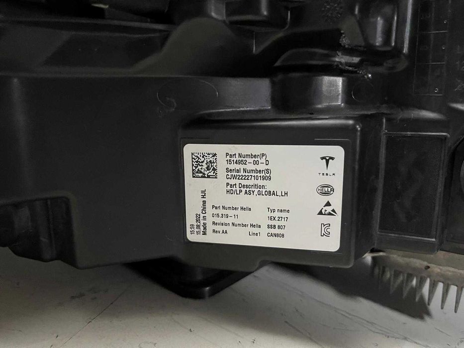 Par de faróis Tesla Model 3 Y
