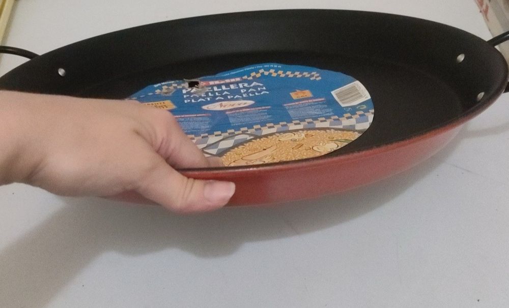 Panela para paella/arroz à valenciana 40cm - NOVO