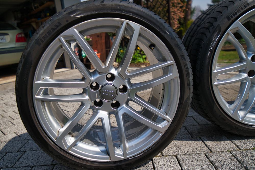 Felgi z oponami 19 cali 5x112 AUDI oryginalne