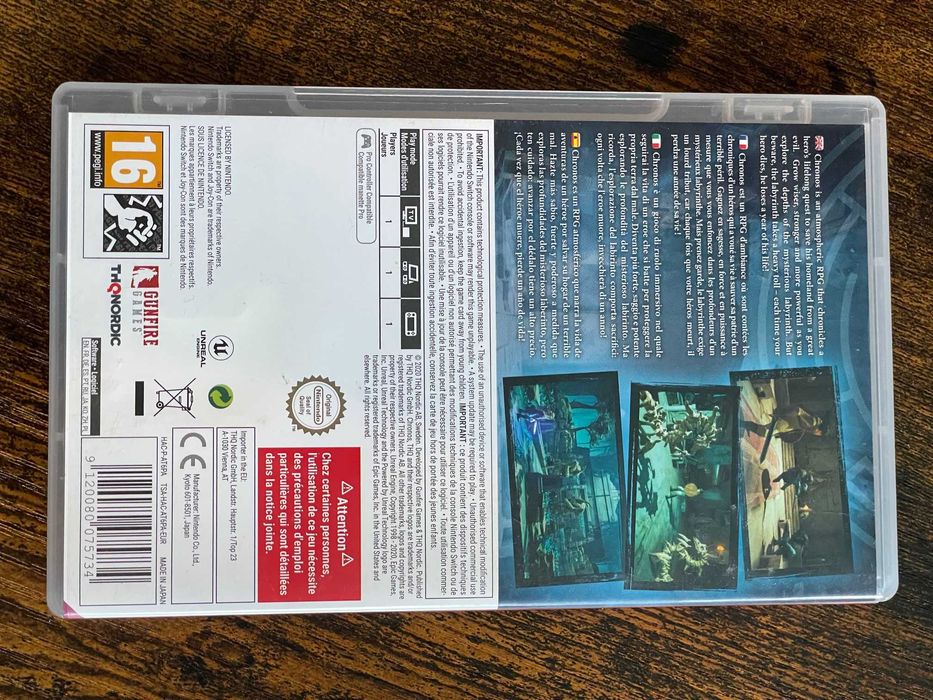 Chronos: Before the Ashes Nintendo Switch PL