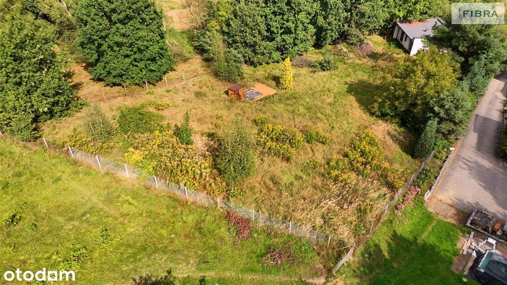 Działka budowlana wśród zieleni – 3 linia zabudow