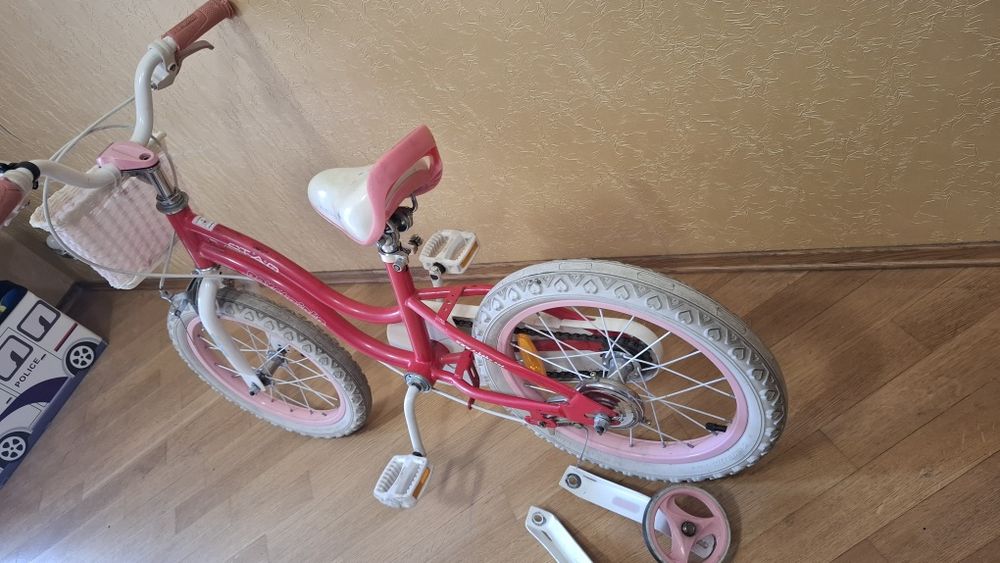 Велосипед RoyalBaby Star Girl 18" рожевий