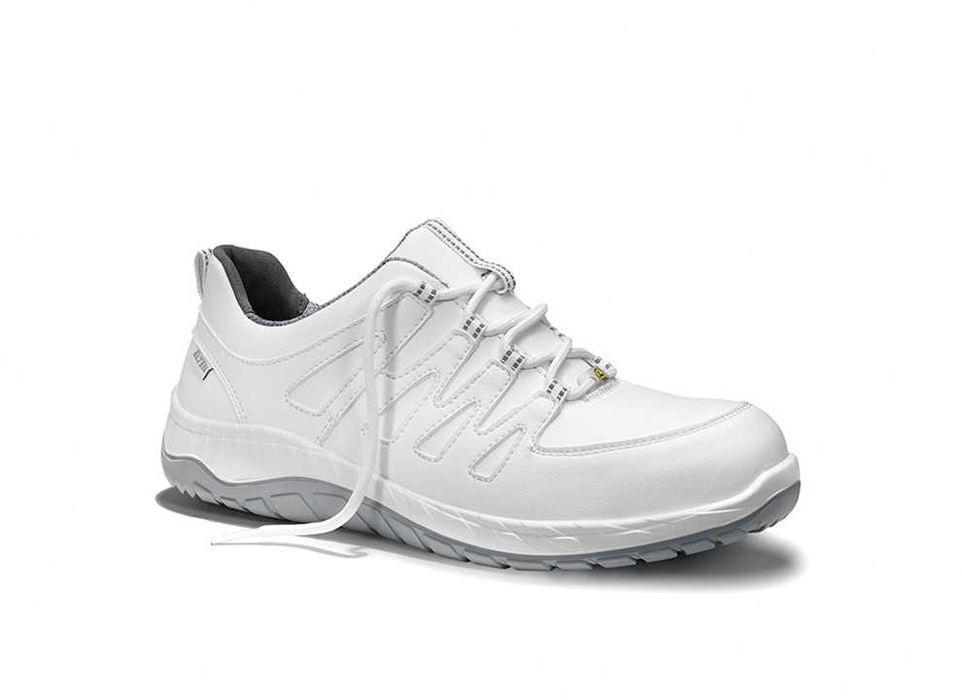 Buty robocze Elten  MADDOX white Low ESD S3S R.48 [17 N]