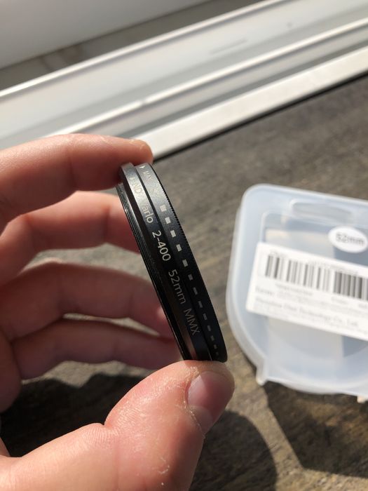 Filtro ND variavél 52mm