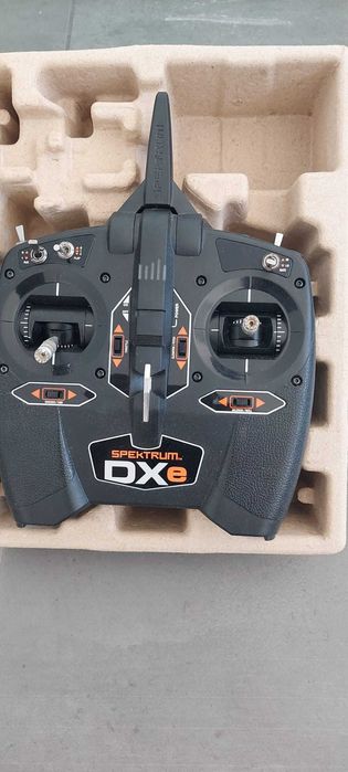 Comando rc 6 canais Spektrum DXe + cabo usb original