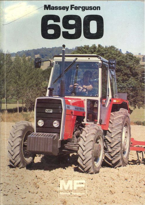MF Massey Ferguson 675 MF 690 MF 698 serwis Instrukcja napraw