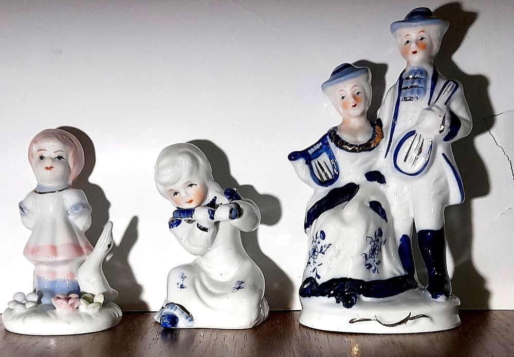 5 фарфоровы статуэтки