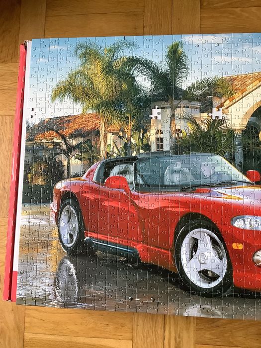 Пазл машина Dodge Viper RT 10 Castorland Puzzle на 1000 деталей