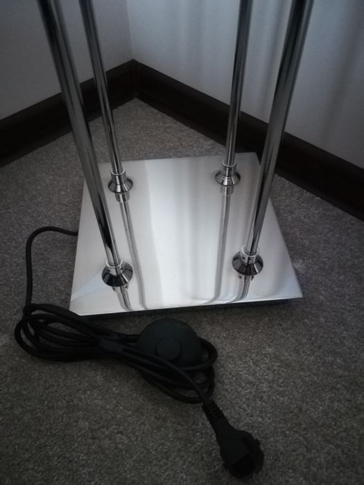 Lampa podłogowa i sufitowa- KOMPLET, Led, kryształy Glamour