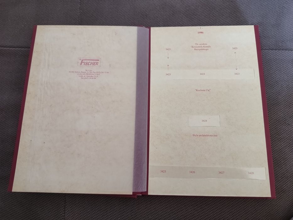 Klaser Fischer tom XXI 1996-97