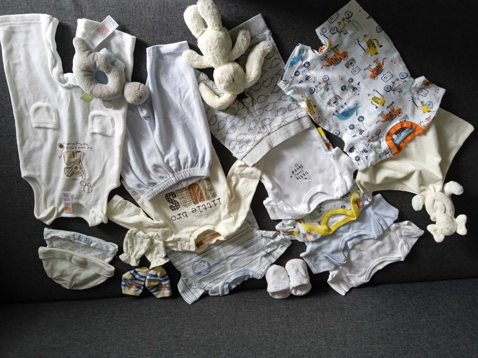 Одяг дитячий для новонародженого боді пеленка чоловічок штани пінетки