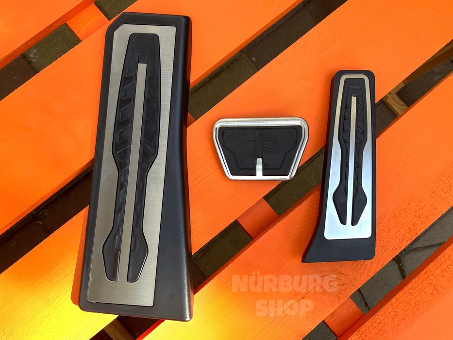 М накладки на педали в G стиле БМВ Е70 Е90 Ф01 Ф07 Ф10 Ф15 Ф30 Ф32 Ф34