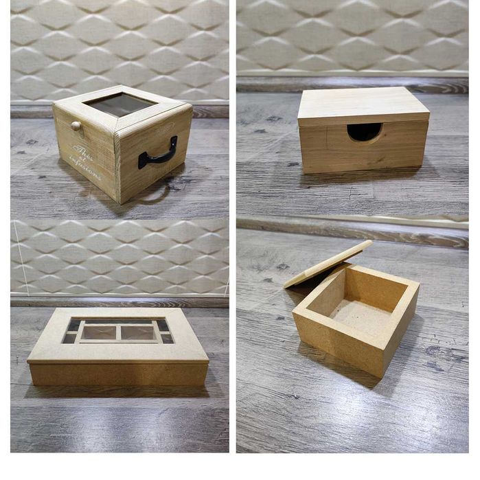 Коробки, скриньки для декору, декупаж, та інше