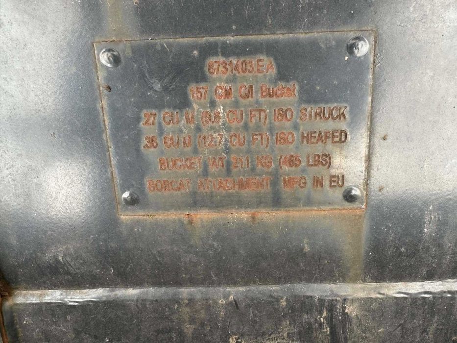 bobcat ковш швидкоз*єм щітка бункерна  бобкат бобкет щетка