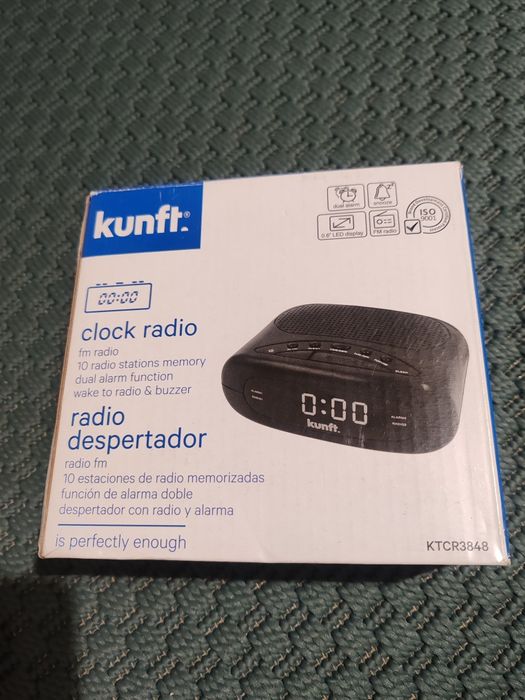 Radio despertador - Novo
