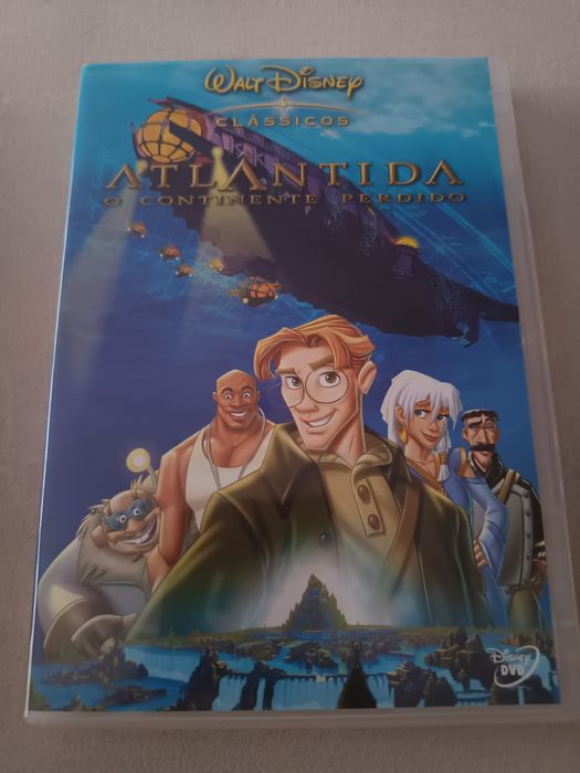 DVD Disney Atlântida o continente perdido