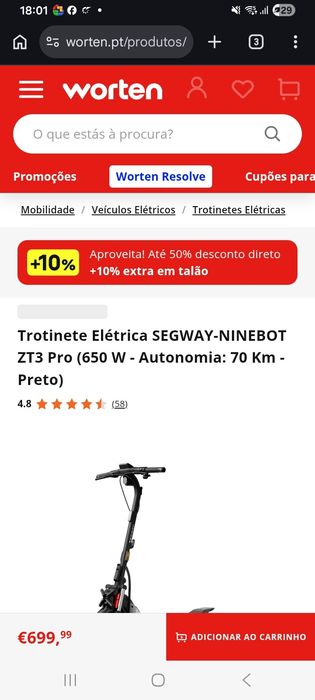 Tortinete Eletrica zt3 pro