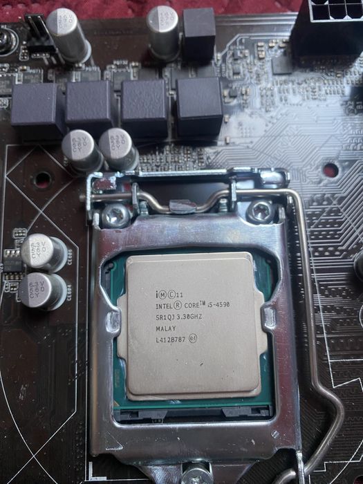 Płyta główna + procesor + chłodzenie + RAM 16GB