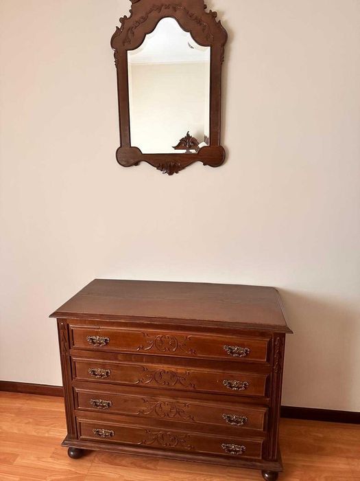 Mobília Vintage Antiga Completa – Sala e Quarto | Venda em Conjunto ou Separado