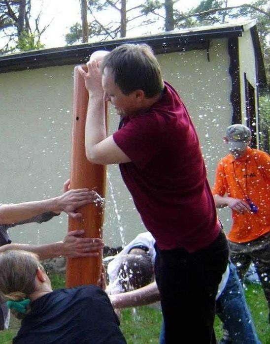 2 rury  do zawodów  festyn