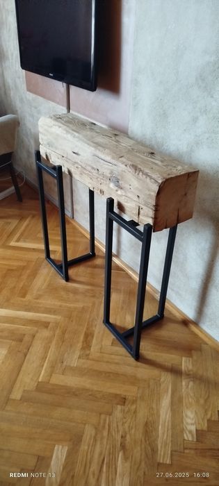 Rustykalne konsole  stara belka