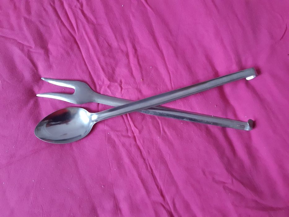 Łyżka i widelec (duże). Nierdzewne