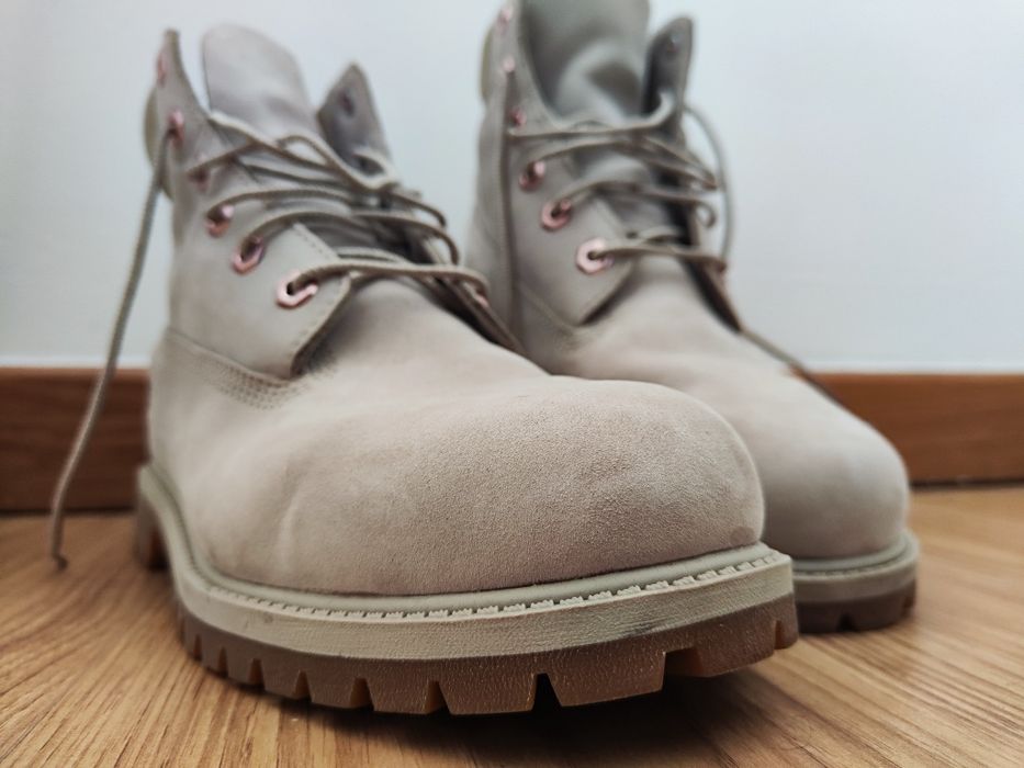 Botas Timberland rose gold