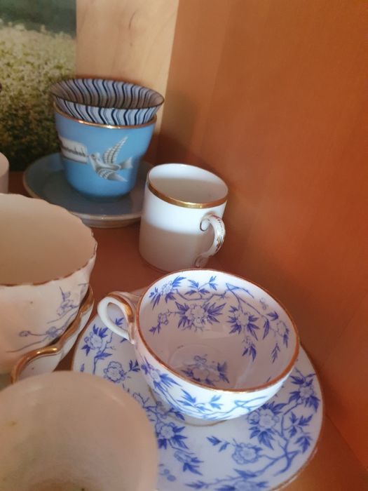 filiżanki spodeczki figurki Miśnia Ohme KPM Rosenthal TPM