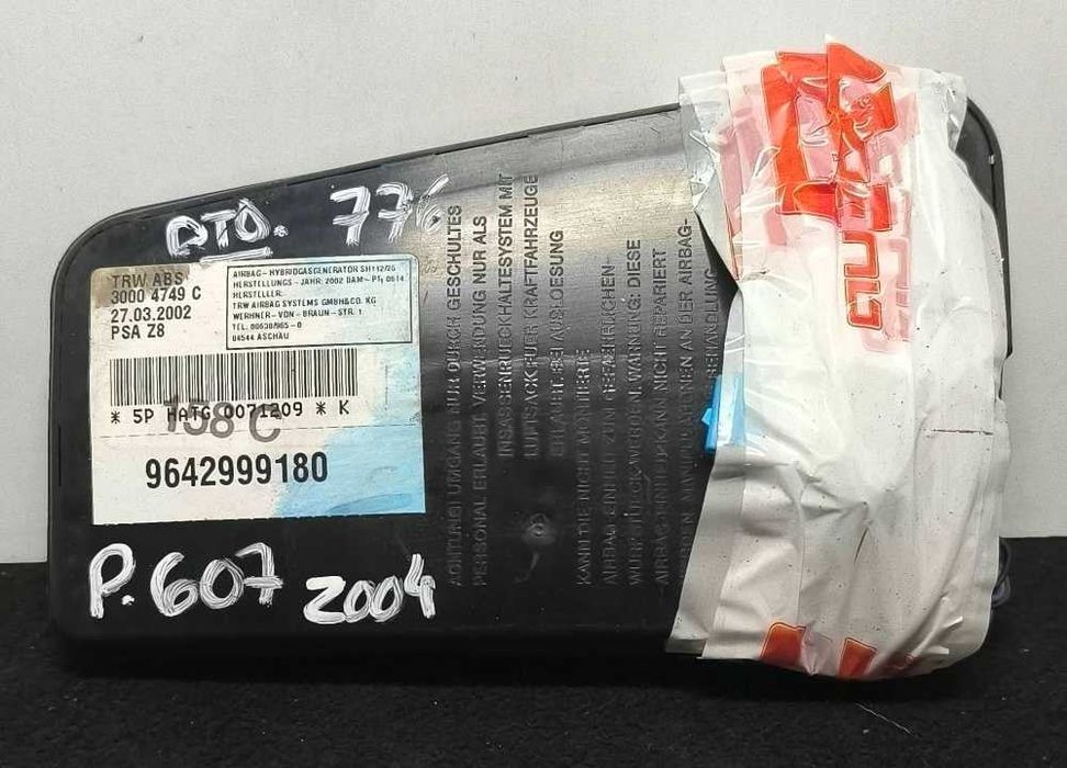 Airbag Banco Direito 9642999180 - PEUGEOT 607