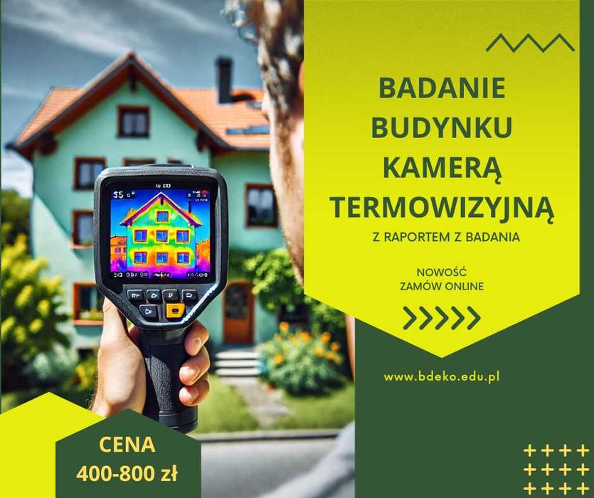 Audyt energetyczny + ŚCHE | Czyste Powietrze | Badanie termowizyjne