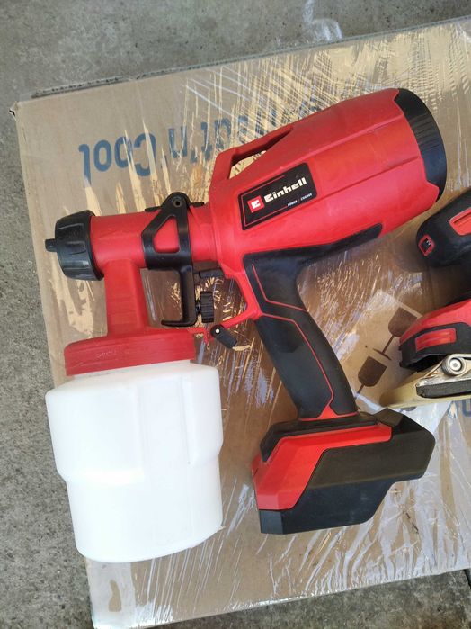 інструмент einhell шліфмашинка тример краскопульт водяний насос