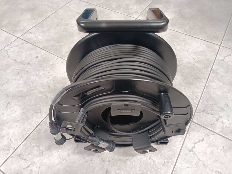 Estradowa skrętka mobilna CAT.6A SFTP Neutrik ETherCon RJ45 Rolka 80m