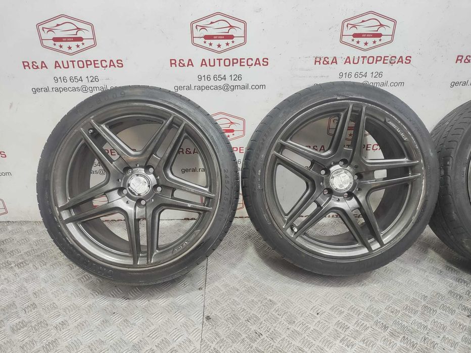 Conjunto Jantes R18 AMG Mercedes Benz Class C W204 2007 a 2015 Original