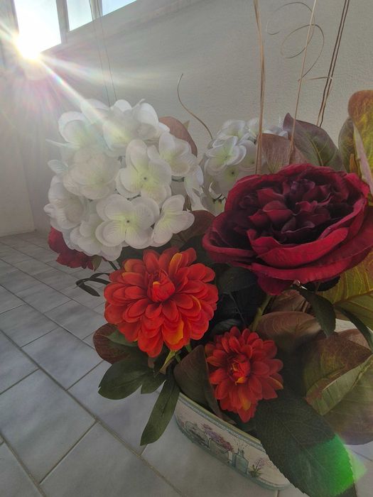 Arranjo flores - Bom estado