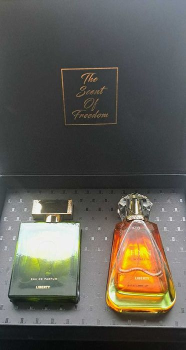 Zestaw Perfum Liberty- Legend 100 ml (Męskie) i Eden (Damskie) 100 ml