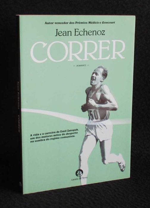 Livro Correr Jean Echenoz 1ª edição 2011