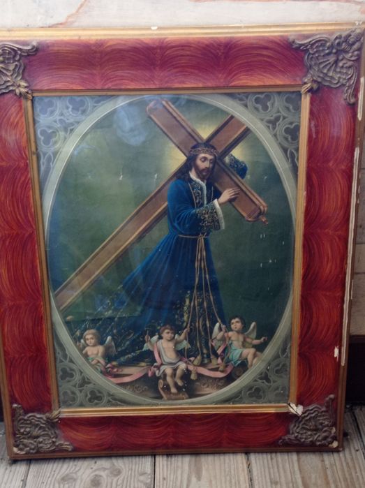 Quadro antigo do Sr dos passos