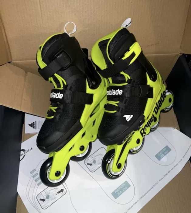 Дитячі ролики RollerBlade MicroBlade Neon Yellow