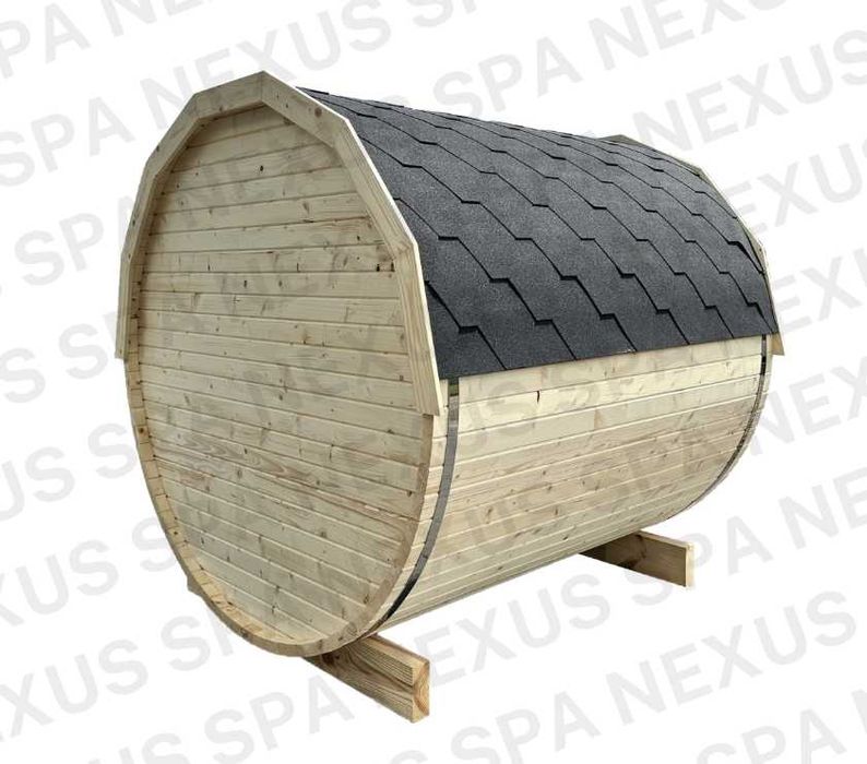 Sauna Ogrodowa Beczka Bania do złożenia drewno Samodzielny Montaż !!!