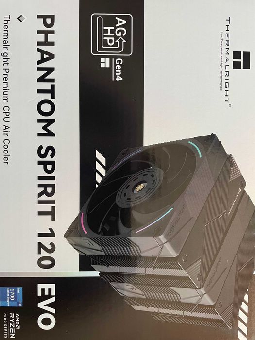 Кулер новый Thermalright Phantom Spirit 120 EVO AM4, s1200, s1700, AM5