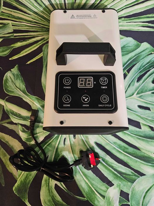 Generator ozonu i jonów ujemnych 20 000 mg/h cyfrowy wyświetlacz