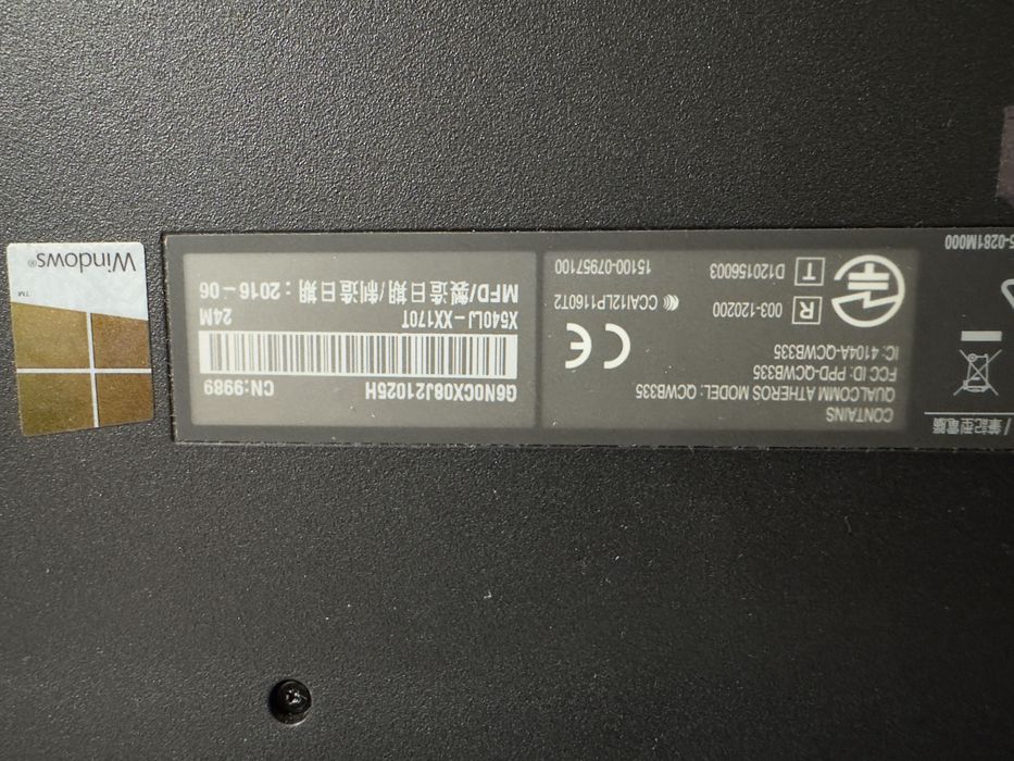 Laptop Asus X540L i5 dysk ssd