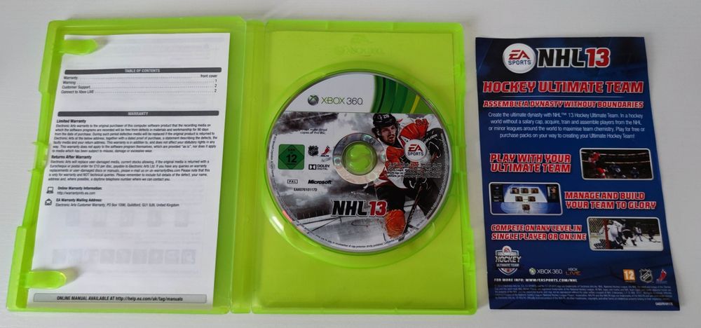 Gra NHL 13 Xbox 360