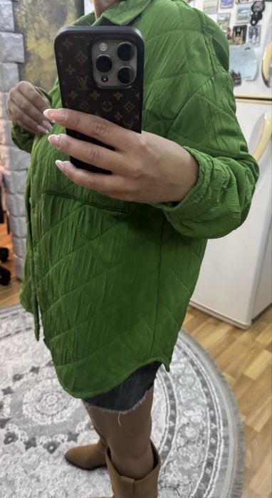 Сорочка куртка зелена Reserved