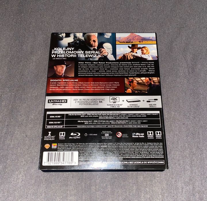 Westworld Sezon 1  4K UHD+Blu-Ray