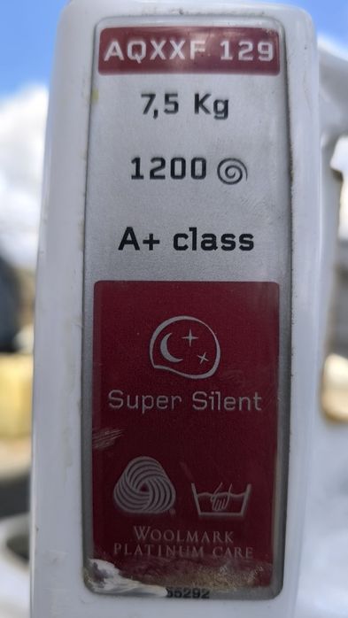 Peças máquina lavar roupa Ariston