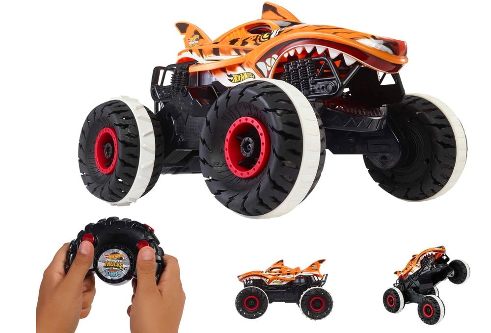 Hot Wheels Monster Trucks Pojazd terenowy, zdalnie sterowany, HGV87