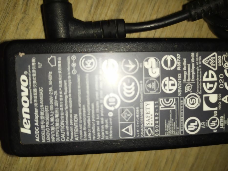 Блок питания для нетбука,планшета,Lenovo 20в2а
