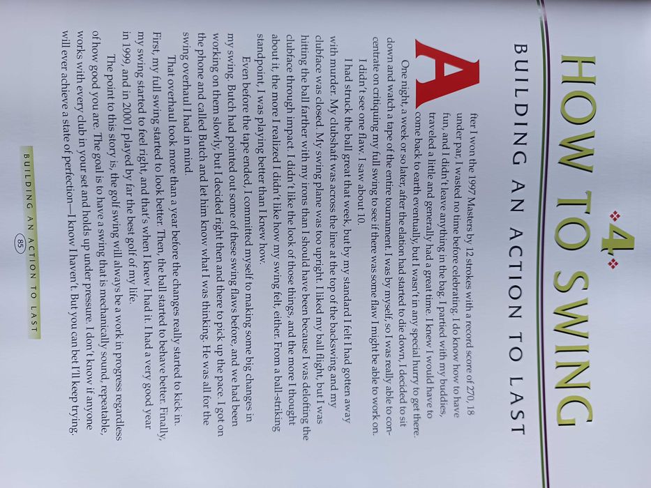 Tiger Woods - How I Play Golf